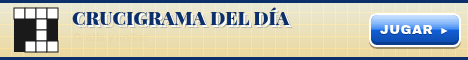 ¿Ya hiciste el crucigrama de hoy? Jugá gratis
