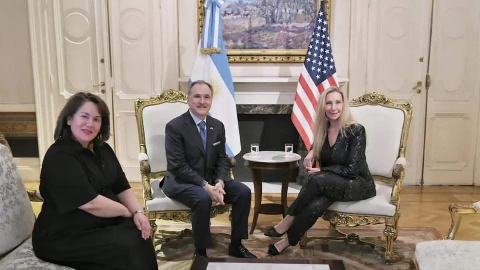 Karina Milei recibió al embajador de EE.UU. tras el anuncio de inversiones por US$ 20.000 millones