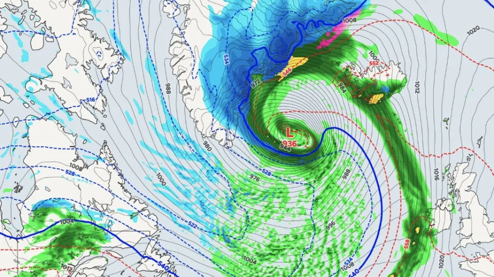 Algo extremadamente raro está pasando en el ártico: la rotura del vértice polar más temprana desde que tenemos registros