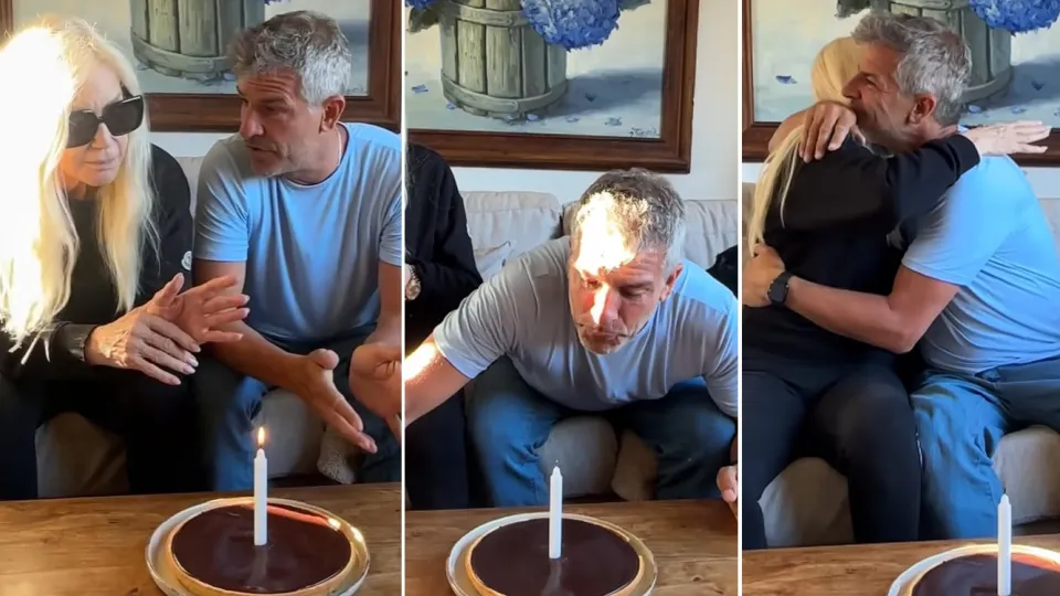 Susana Giménez festejó el cumpleaños de su hermano Patricio: el video y las divertidas reacciones de la conductora
