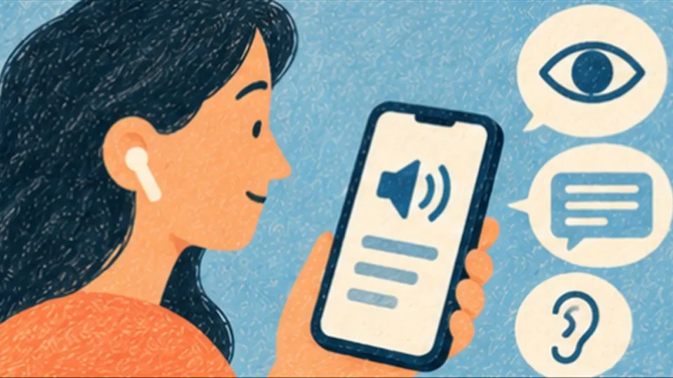 La IA como herramienta de accesibilidad: apps que describen el mundo, subtitulan y leen por ti