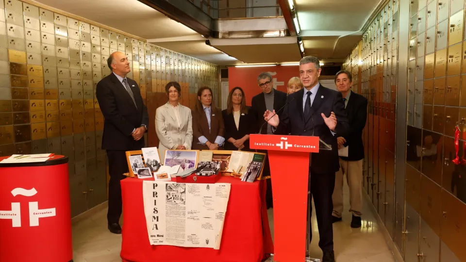 Jorge Macri llamó dos veces "José Luis" a Borges en un homenaje en Madrid
