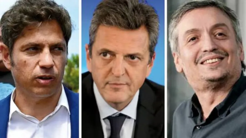 Kicillof, Máximo y Massa: cumbre peronista confirmada