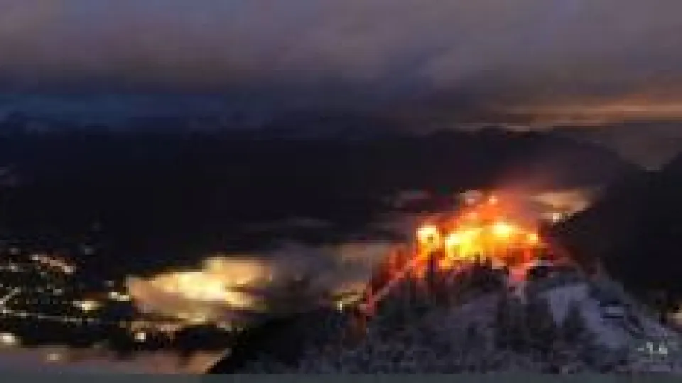 Arrestan a una persona tras el incendio en el refugio "Nido del Águila" de Adolf Hitler