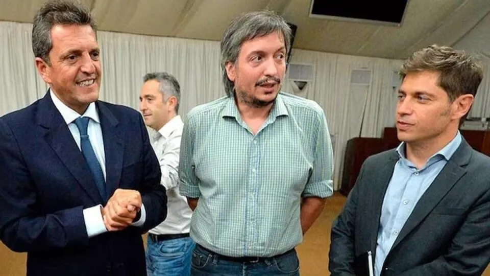 Reunión cumbre entre Kicillof, Máximo Kirchner, Massa y gobernadores del PJ para ordenar la interna y defender las PASO