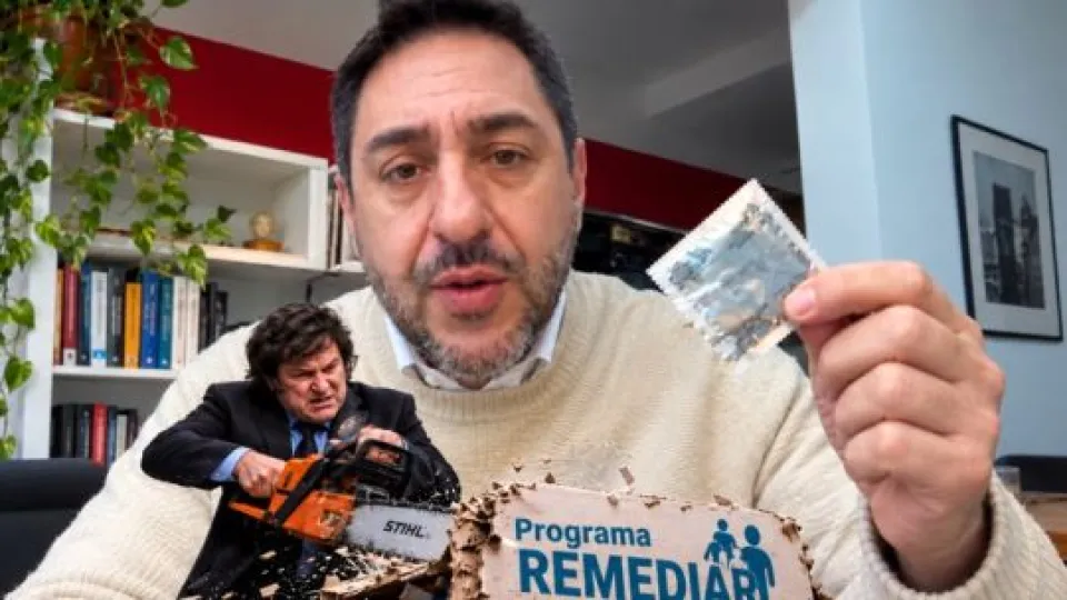 “El forro de Milei” y “la casta sos vos”: la furia del socialista Chamorro por la motosierra al Remediar