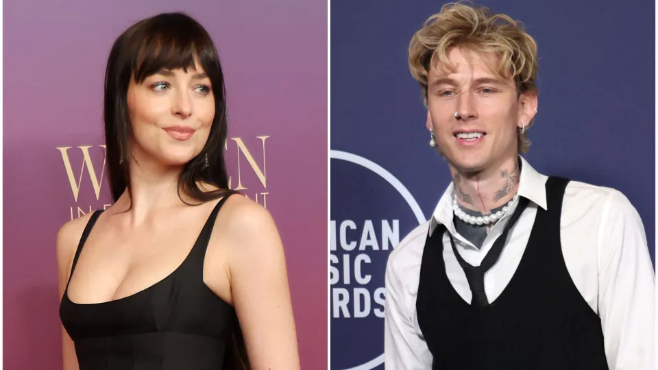 Dakota Johnson y Machine Gun Kelly, en medio de rumores de romance