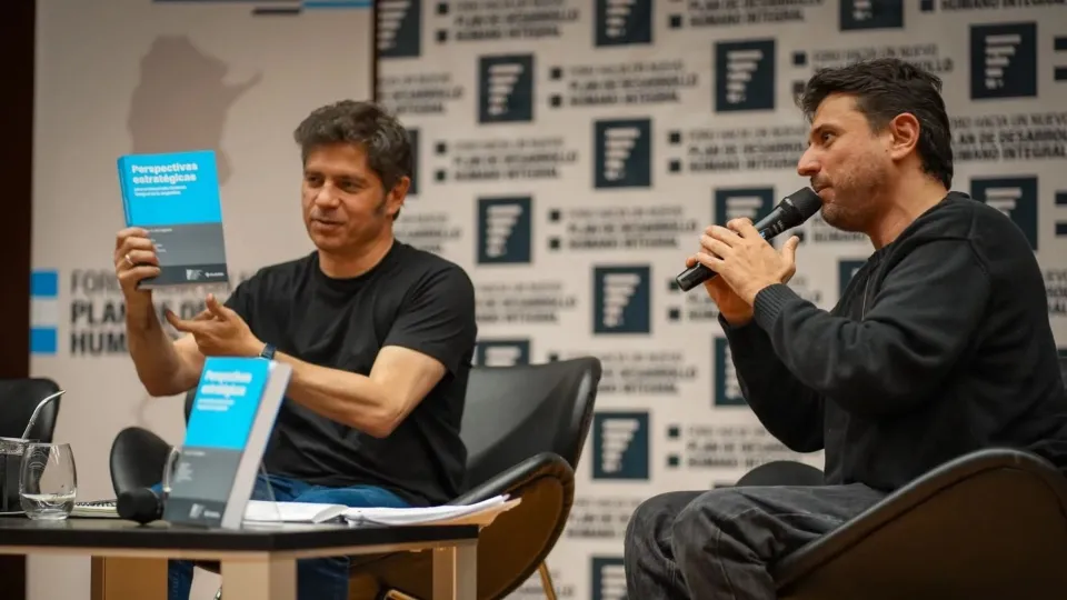 Juan Grabois se mostró con Kicillof: "Con Axel estamos construyendo un camino"