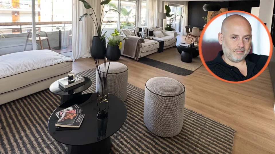 José María Muscari mostró cómo quedó la mega remodelación que hizo en su departamento de Recoleta
