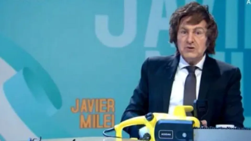 Video: la imitación que hicieron de Milei en la televisión española