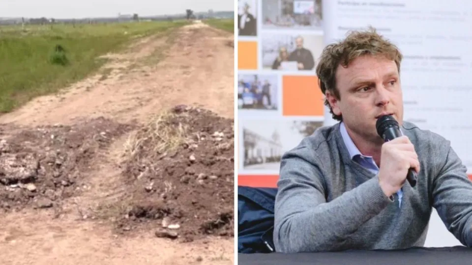 Un intendente K bloqueó un camino con tierra para evitar que escale la ola de robos de ganados