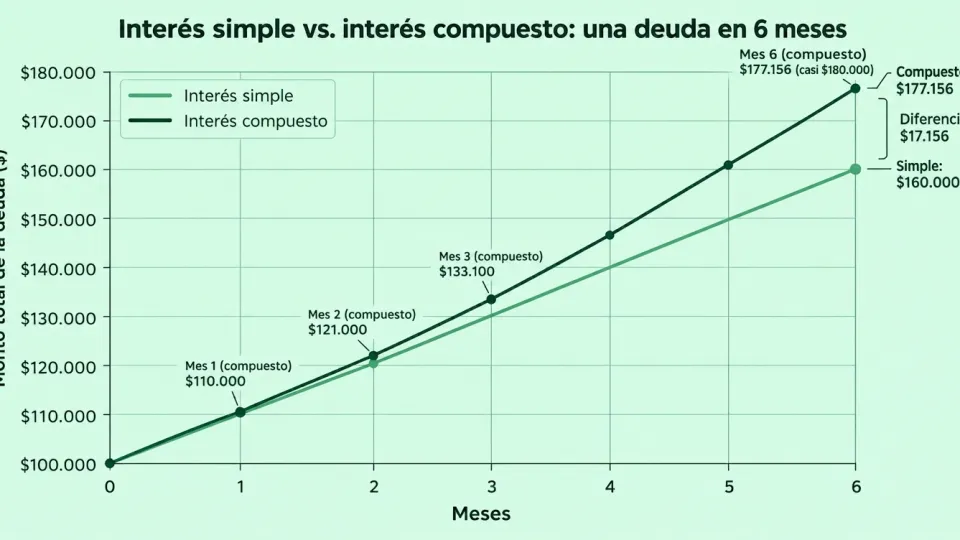 ¿Por qué las deudas crecen tan rápido? Entendé cómo funcionan los intereses.