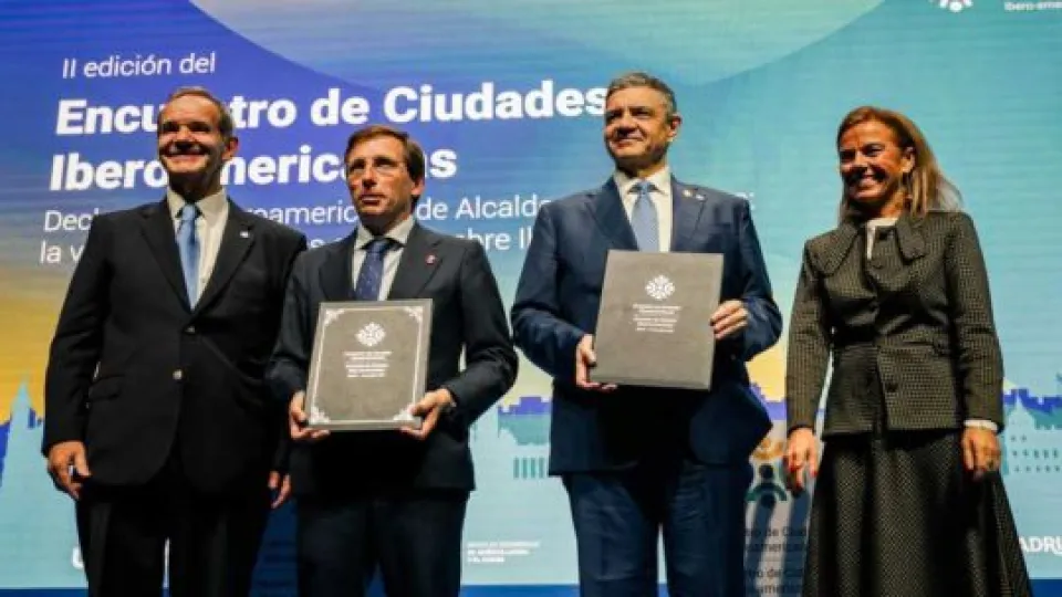 Jorge Macri se reunió con el rey Felipe VI en España y presentó una declaración sobre las prioridades de las ciudades