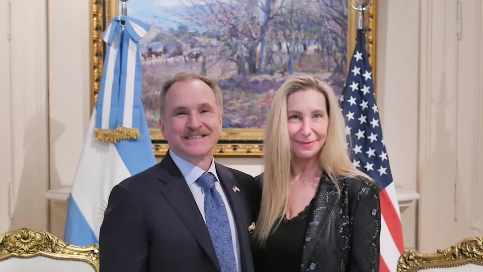 Karina Milei recibió al embajador de Estados Unidos