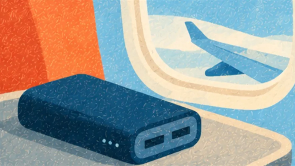 Volar con powerbank, móvil y portátil: qué baterías puedes llevar, dónde va cada una y qué ya no puedes hacer a bordo