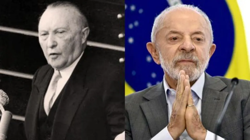 ¿Dónde está Adenauer?