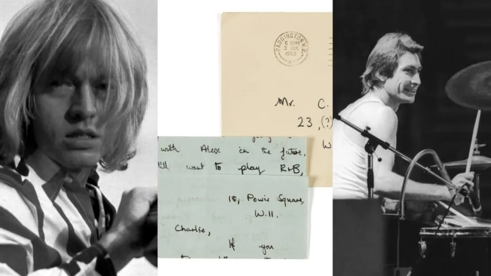 Salió a la luz la carta inédita de Brian Jones para sumar a Charlie Watts a los Rolling Stones: “¡Nuestro baterista es pésimo!”