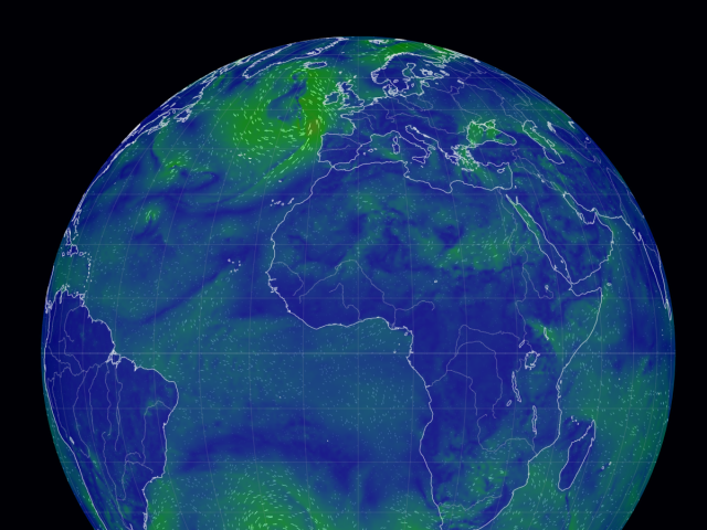 Captura de earth.nullschool.net